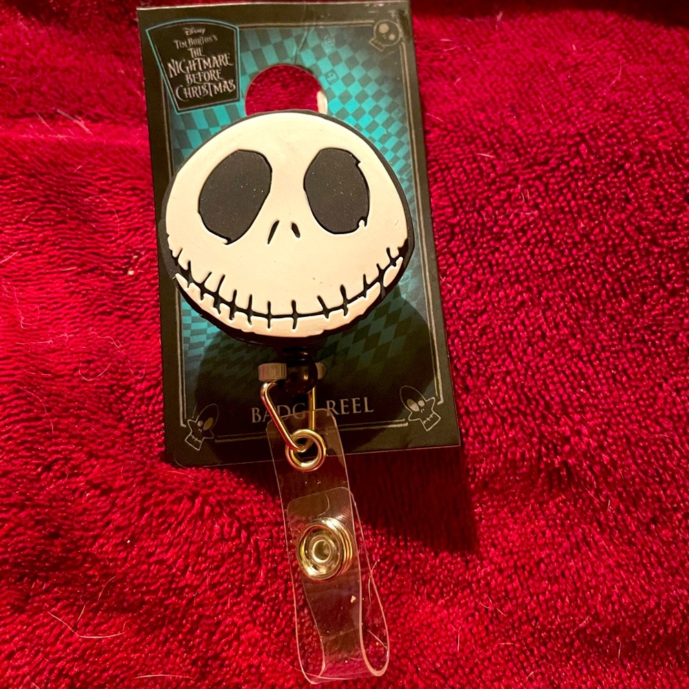 Jack Skellington badge reel